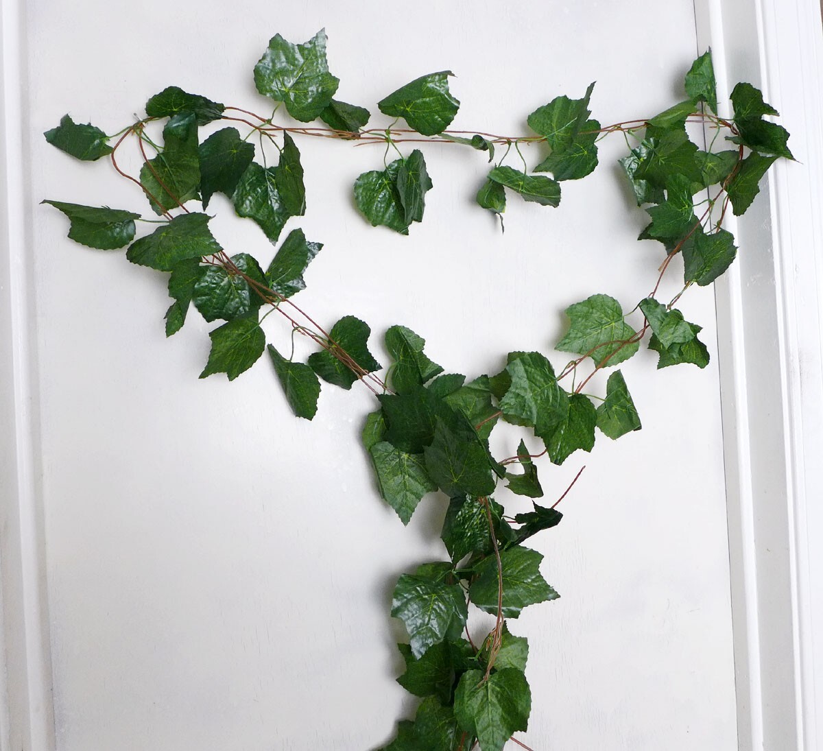 4 Pcs (85″ Each) Artificial Plants Ivy Grape Leaves Vine Hanging Decoration(V12)