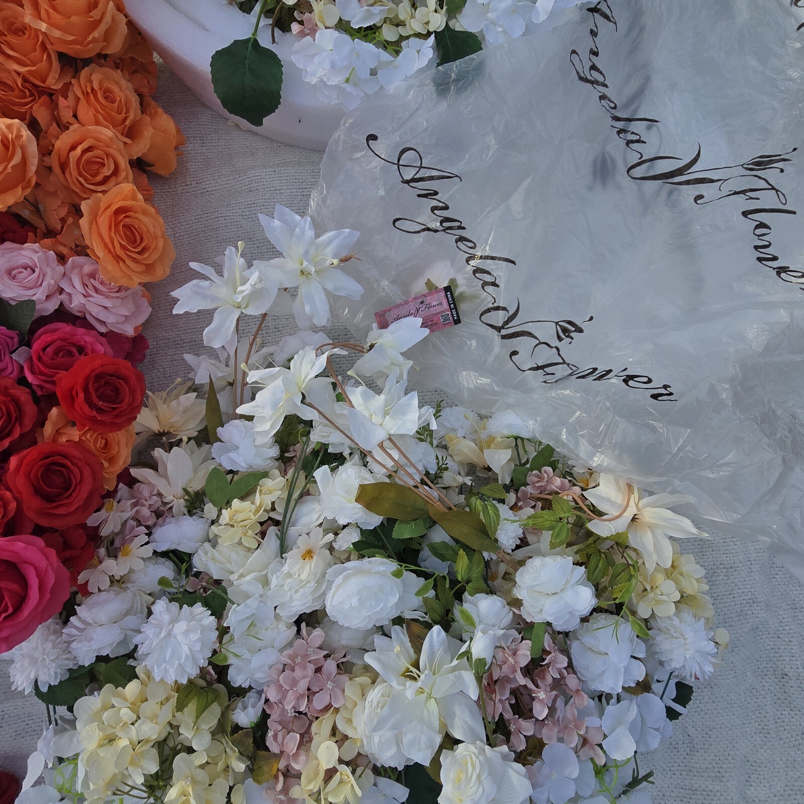 Wedding Flower Centerpiece Floral Arrangement X4 23″x24″ X1 34″ Roses + Extras