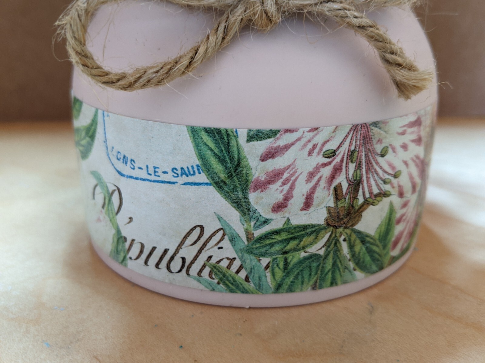 3 Faux Plants in Spring Themed Pots