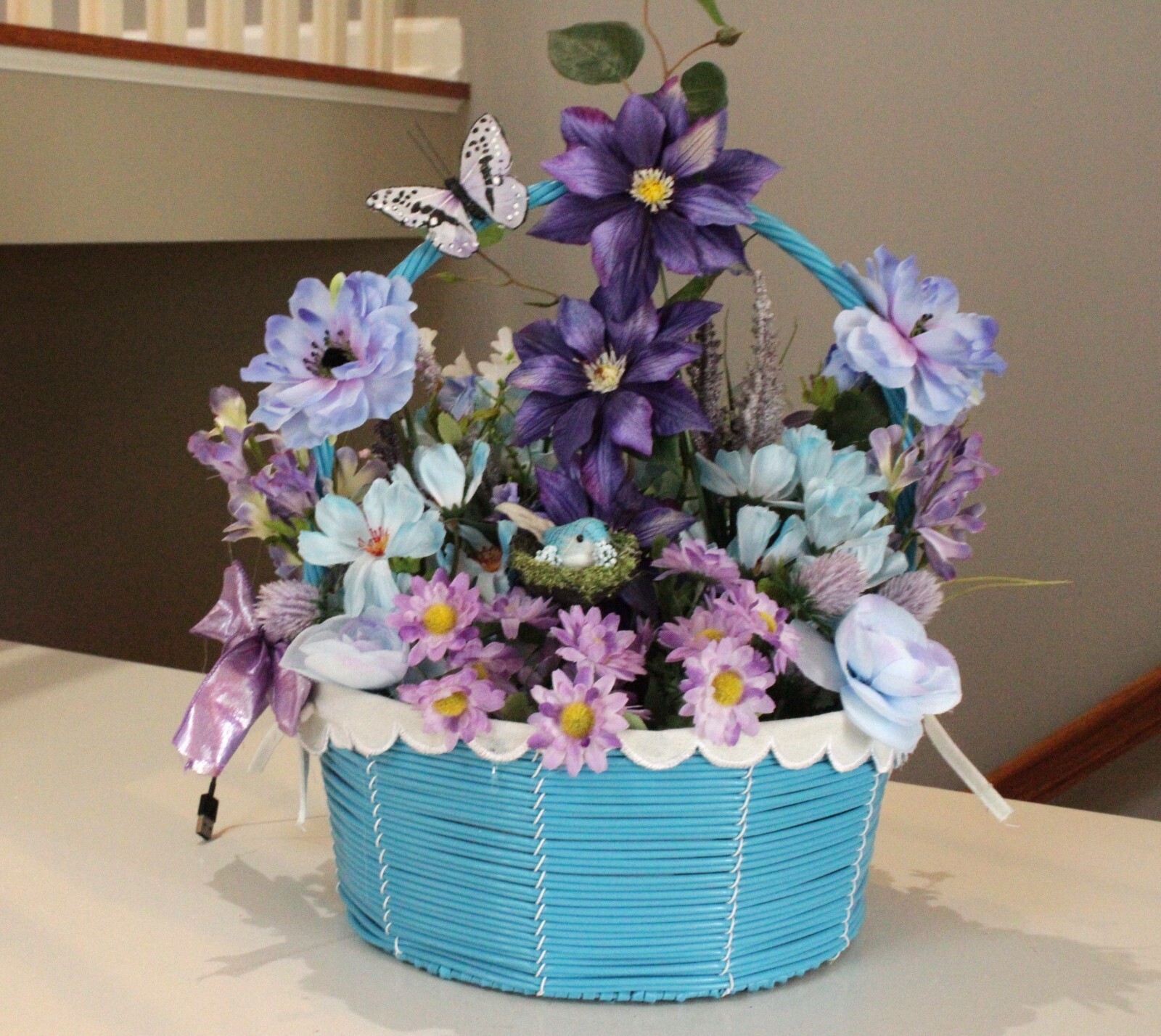 Sunny Day Flower Basket