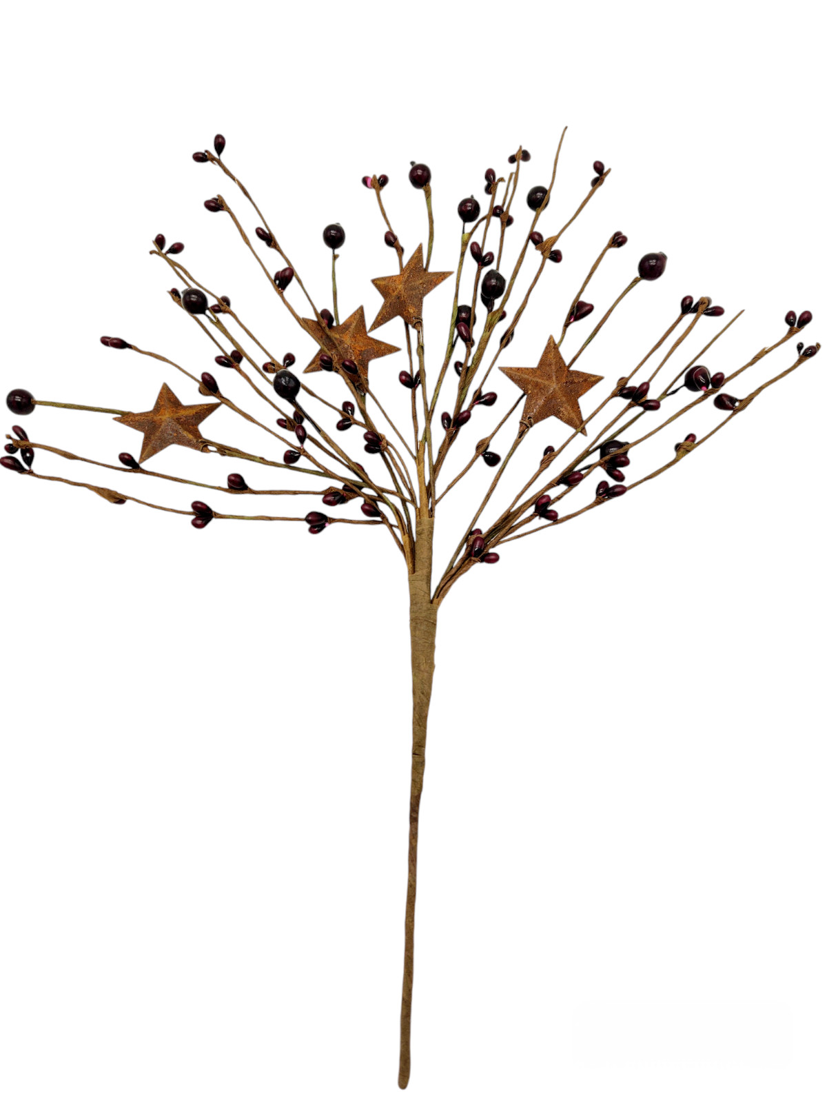 Burgundy or Red Color Berry Picks Artificial Berries Spray Home Decor N604