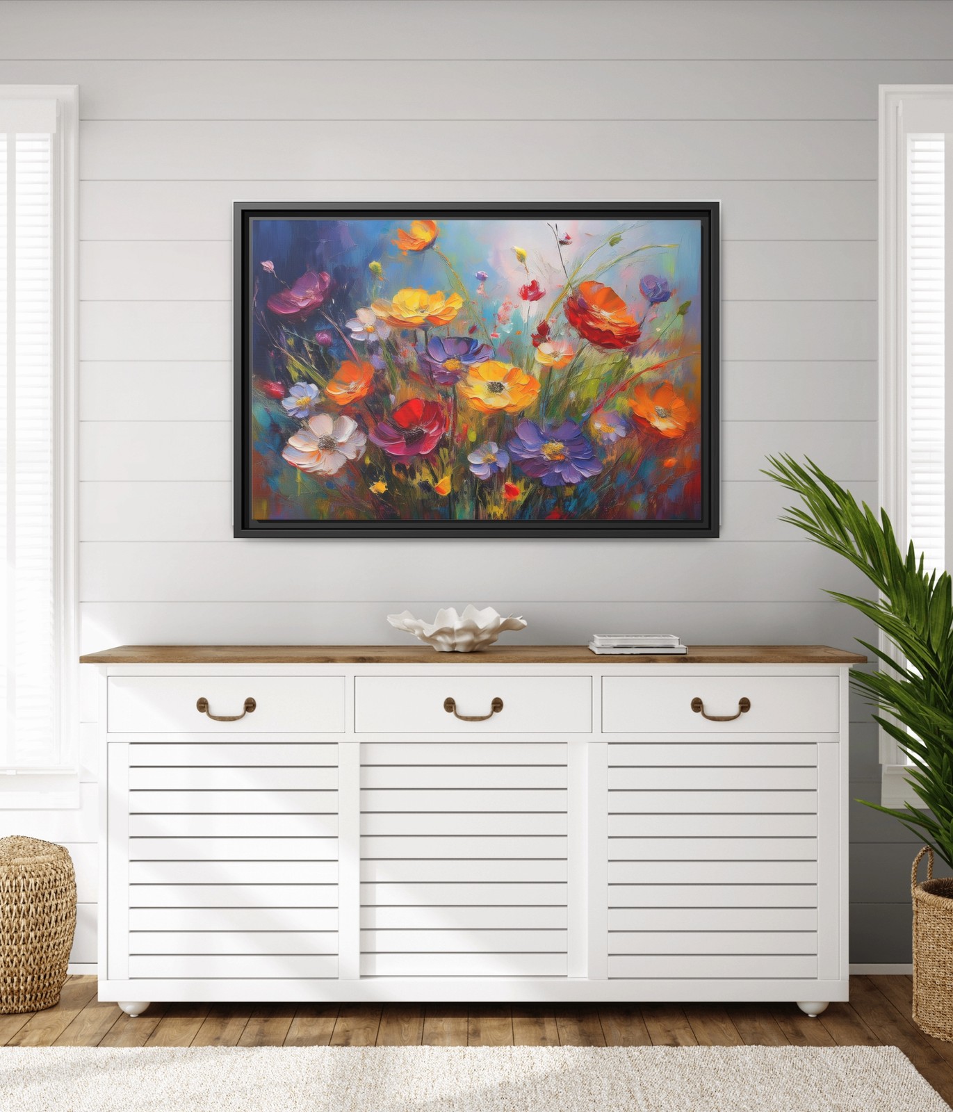 Wildflower Meadow – Framed