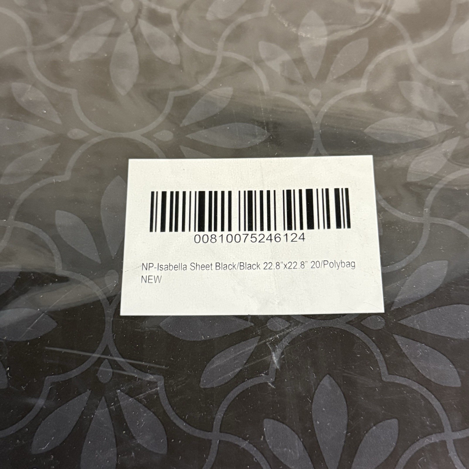 Lot of 23 – 20 Pack – Isabella Sheet Polybag – 22.8” x 22.8” Flower Bouquet Wrap