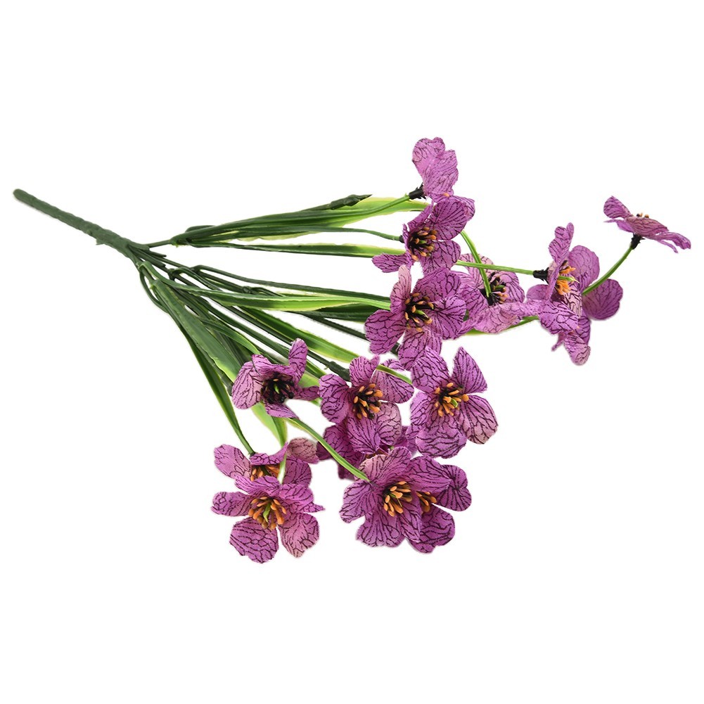 Brand New Artificial Flowers Garden 31cm DIY Plastic Plants Fake Flowers