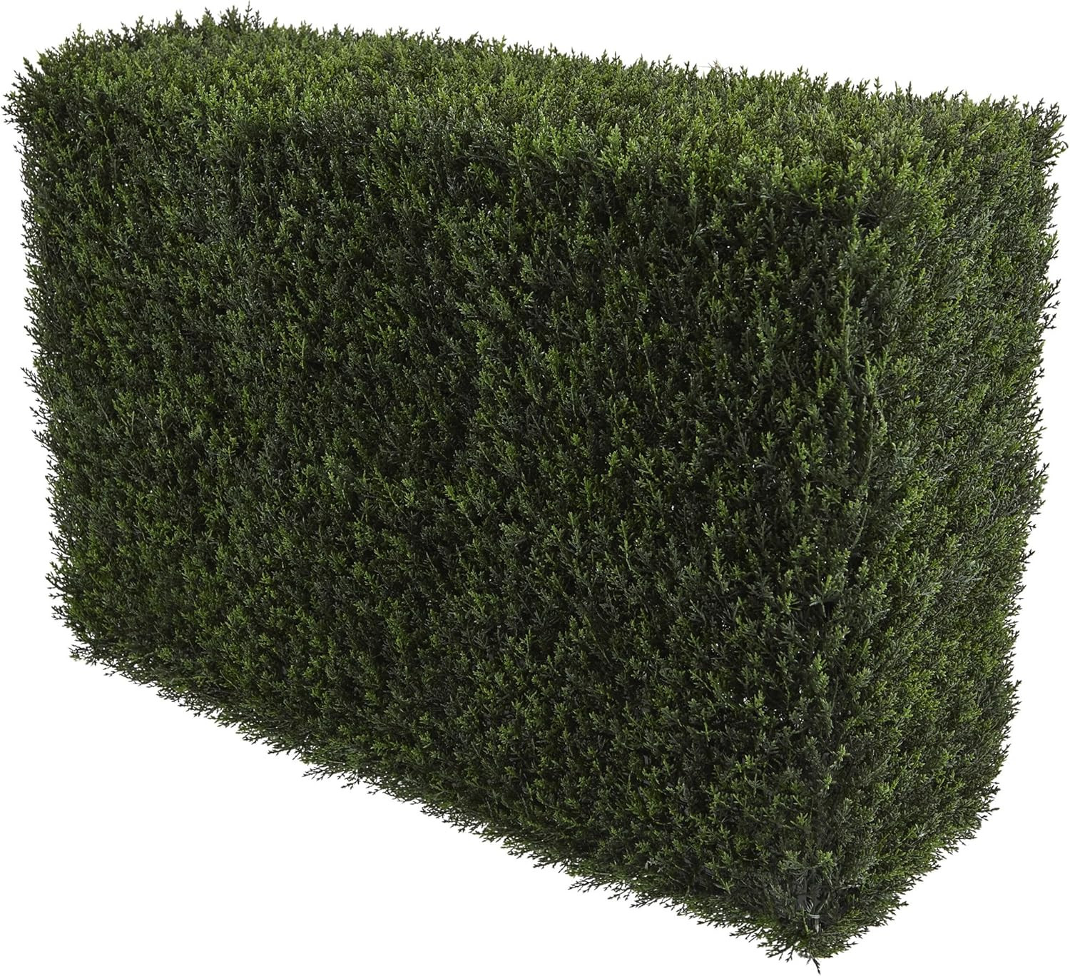 20″ Artificial Cedar Hedge – Lush Decor for Indoor & Outdoor Spaces