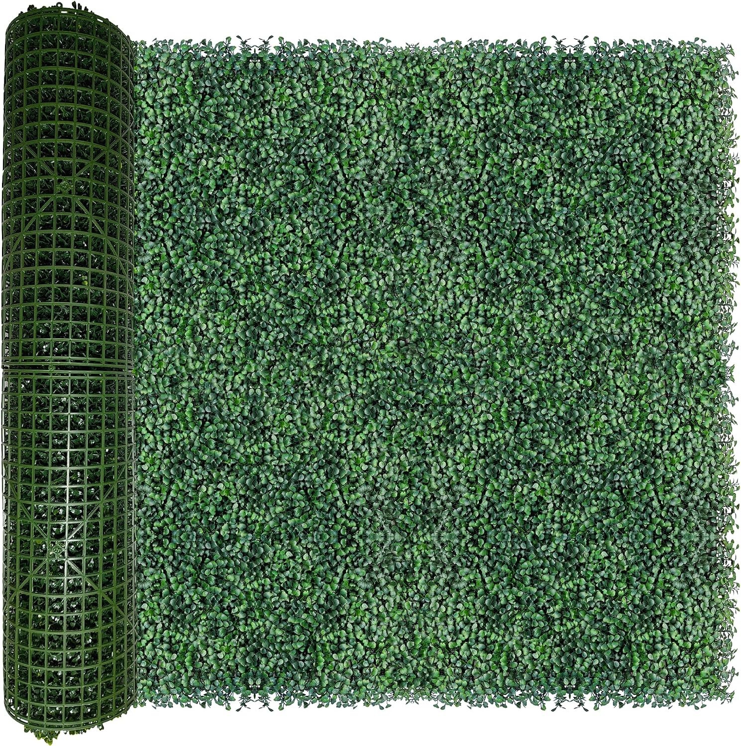 Decorative Boxwood Backdrop Panel 40 X 120 Inch Durable Weather Resistant Design
