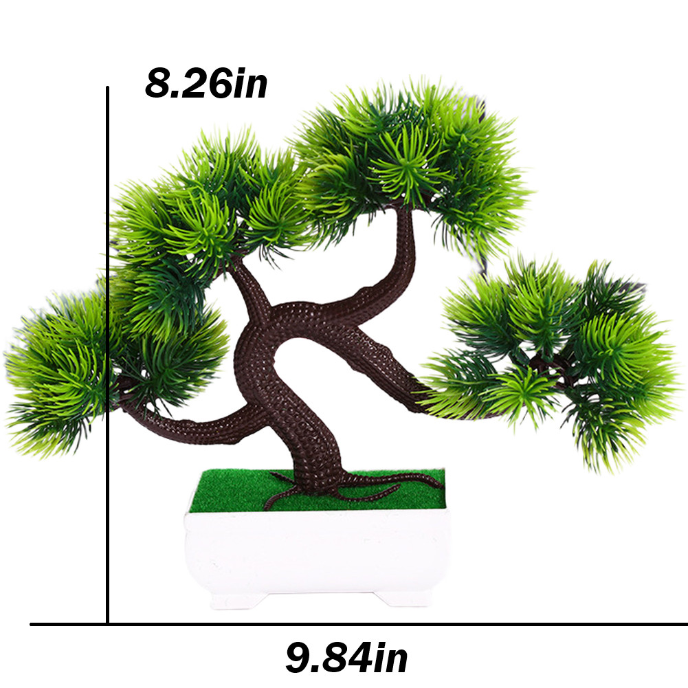Easy Care Artificial Dragon Claw Pine Bonsai for Modern For Home Decoration