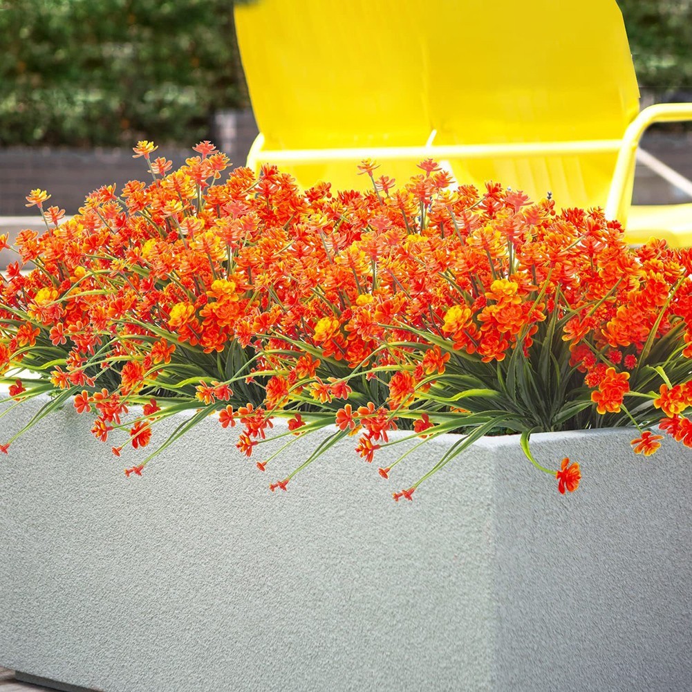 12 Artificial Flower Bundles for Stylish For Home and Event Decorations