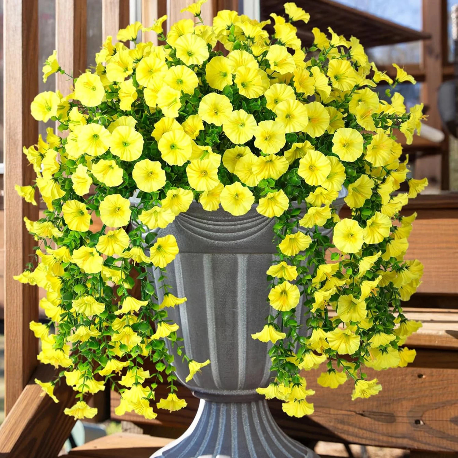Artificial Morning Glory Flower Vine Wedding Garden Wall Home Decor DIY