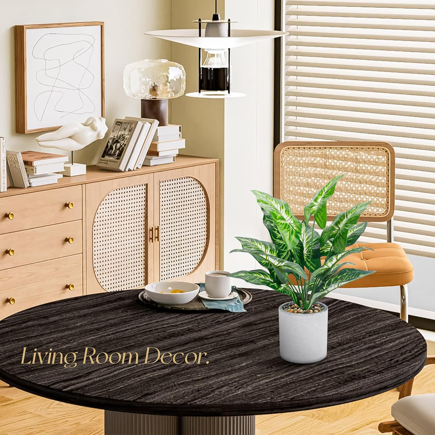 Set 2 Plantas Artificiales 16 Pulg Plantas Tropicales Falsas Decoracion Oficina