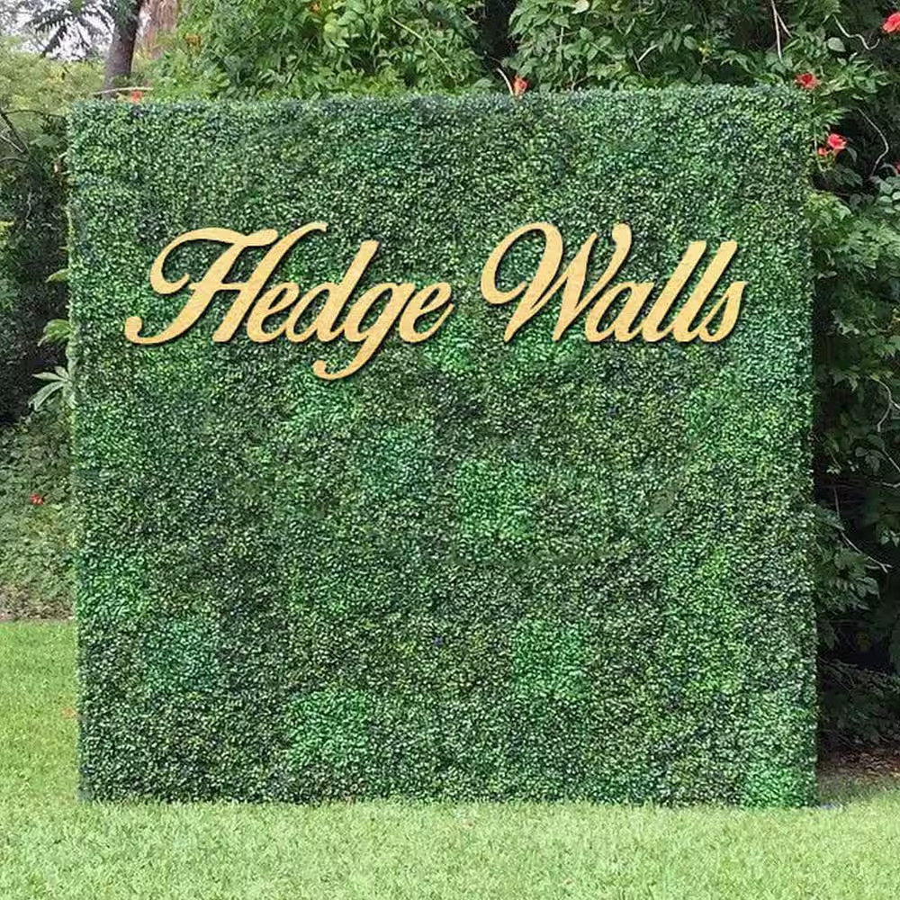 20 In. H X 20 In. W Gorgeoushome Artificial Boxwood Hedge Greenery Panels,Milan