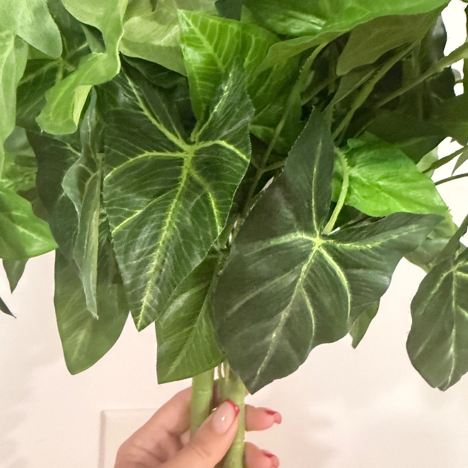 Artificial Syngonium Plant Bundle Faux Arrowhead Bush Green Home Office Decor 32