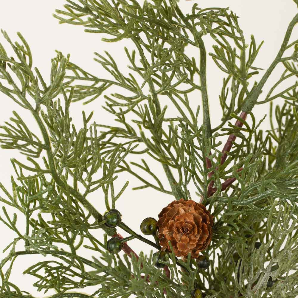 Set of 6 Artificial 12″ Cedar Juniper Floral Picks