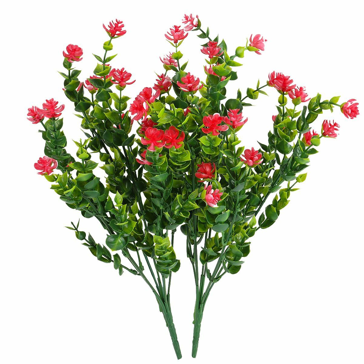 4 Bundles Artificial Flower Fake Plants Decor Vine Hanging Outdoor Home Garden