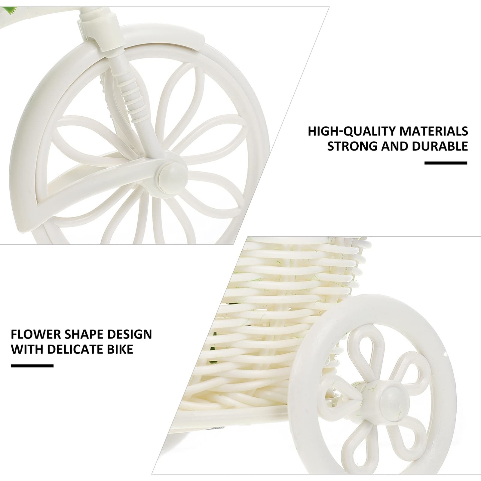 Summer Decorations for Home Indoor Bike Flower Holder Small Shelf Bracket Art…