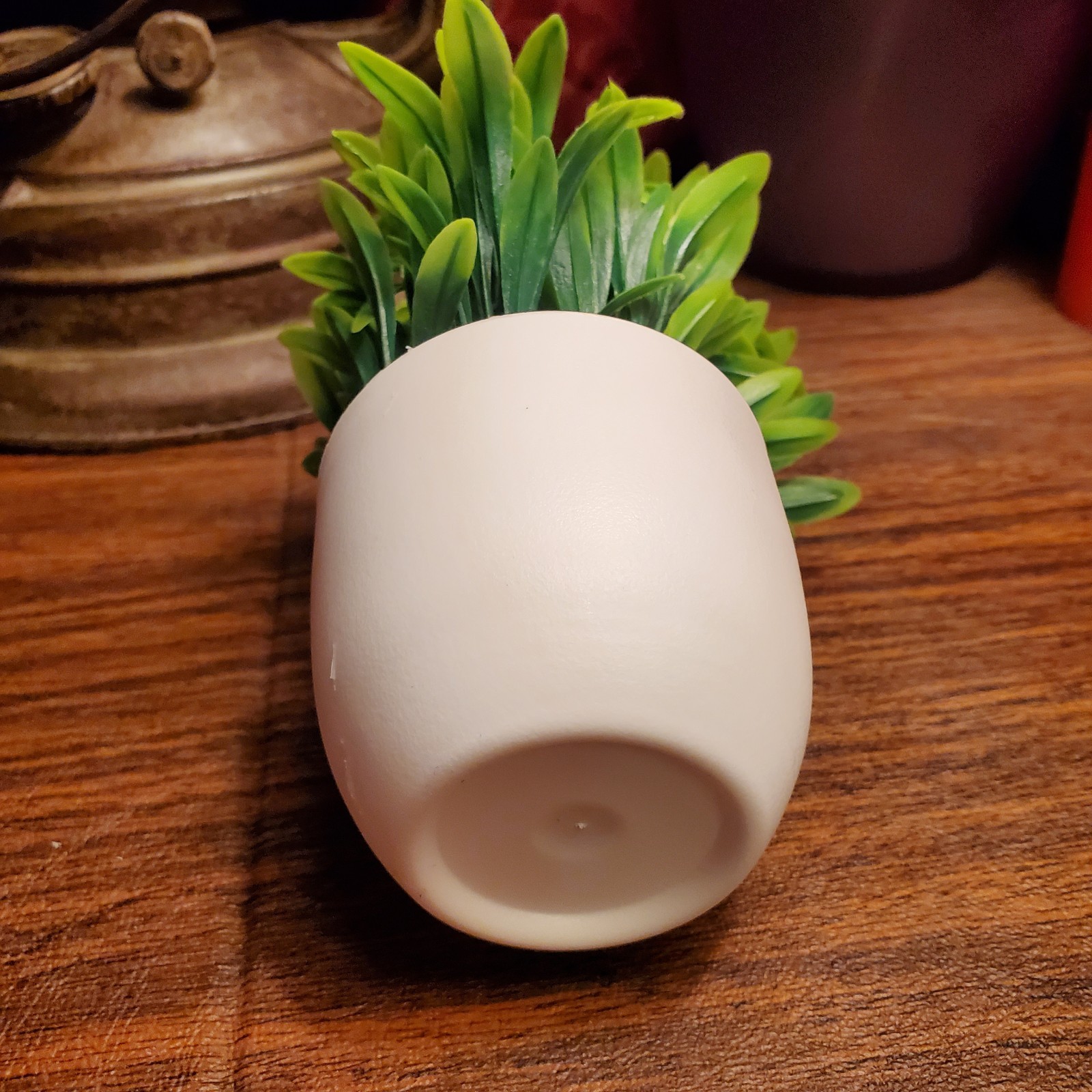 Mini Artificial Potted Plant Small Faux Greenery Spring Grass Bonsai Desk Decor