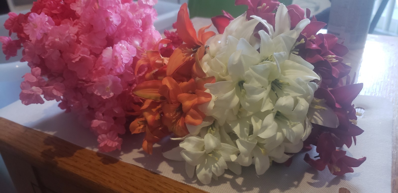 Lot Of Artificial Flowers