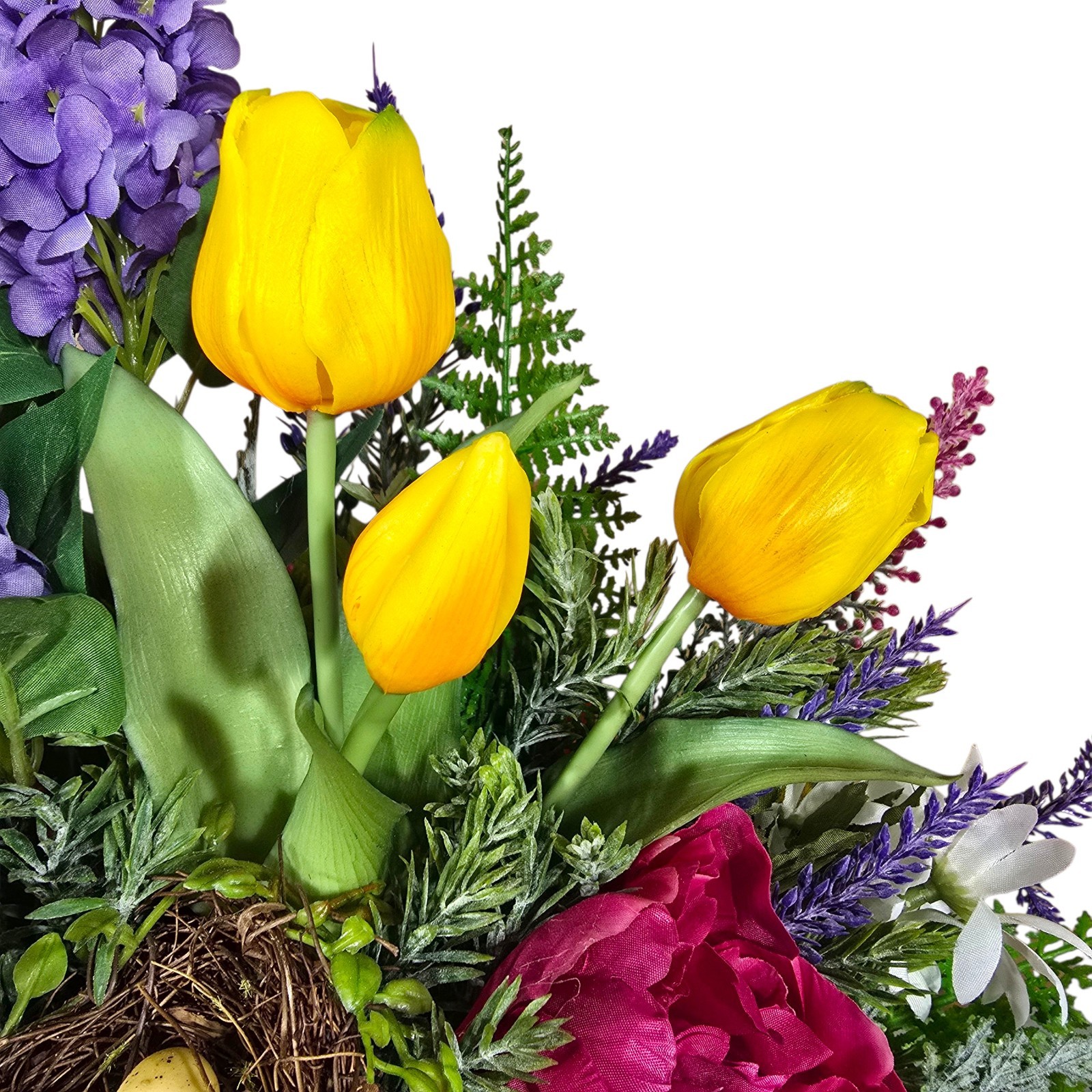 Colorful Spring Artificial Floral Centerpiece