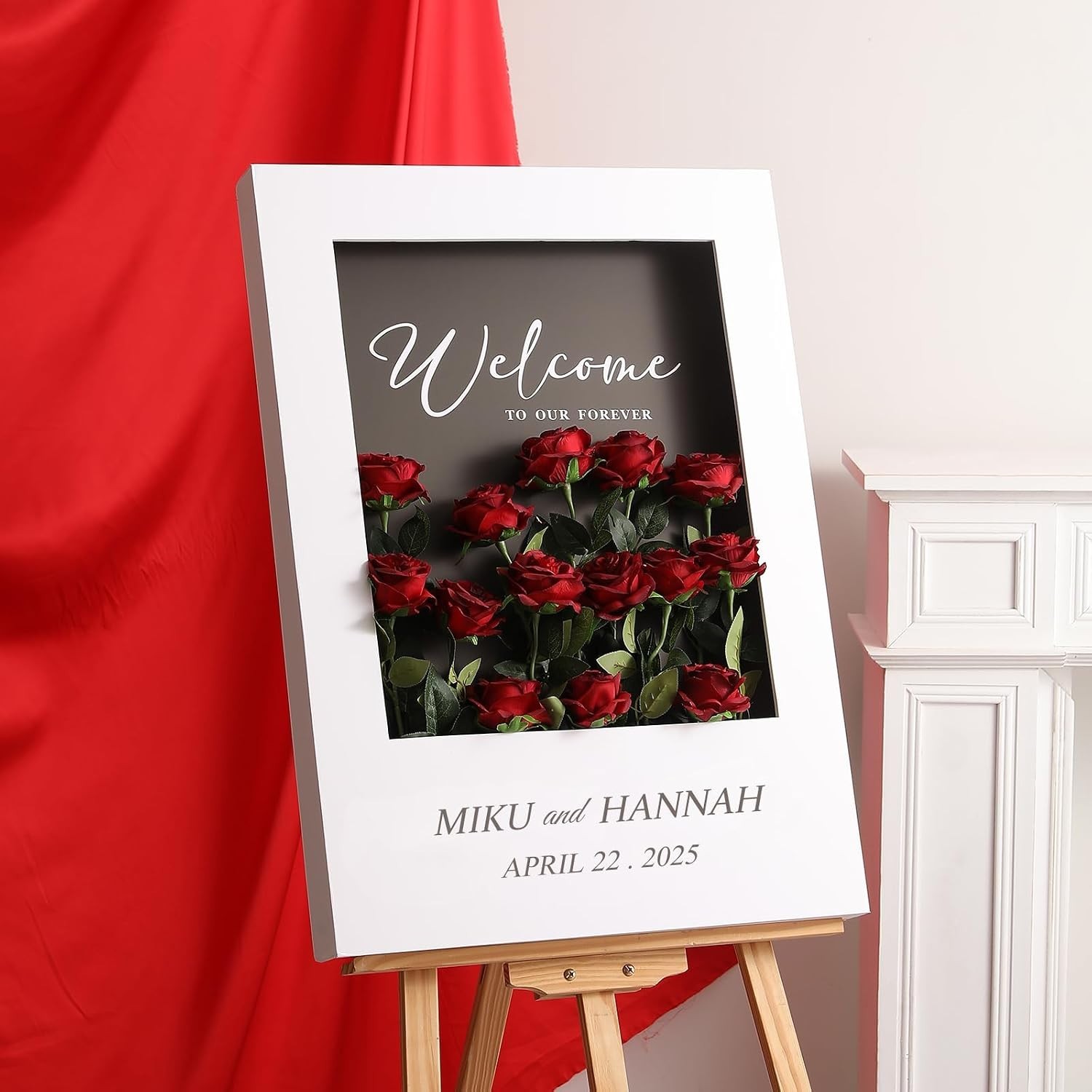 12PCS Maintenance-Free Burgundy Roses – Realistic Silk Flowers for Centerpieces