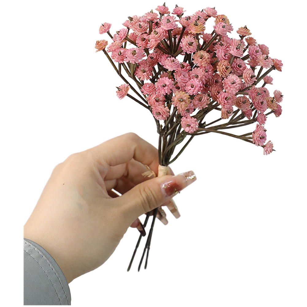 Artificial Gypsophila Bouquet 3 Stems Plastic Material for Long Lasting Use
