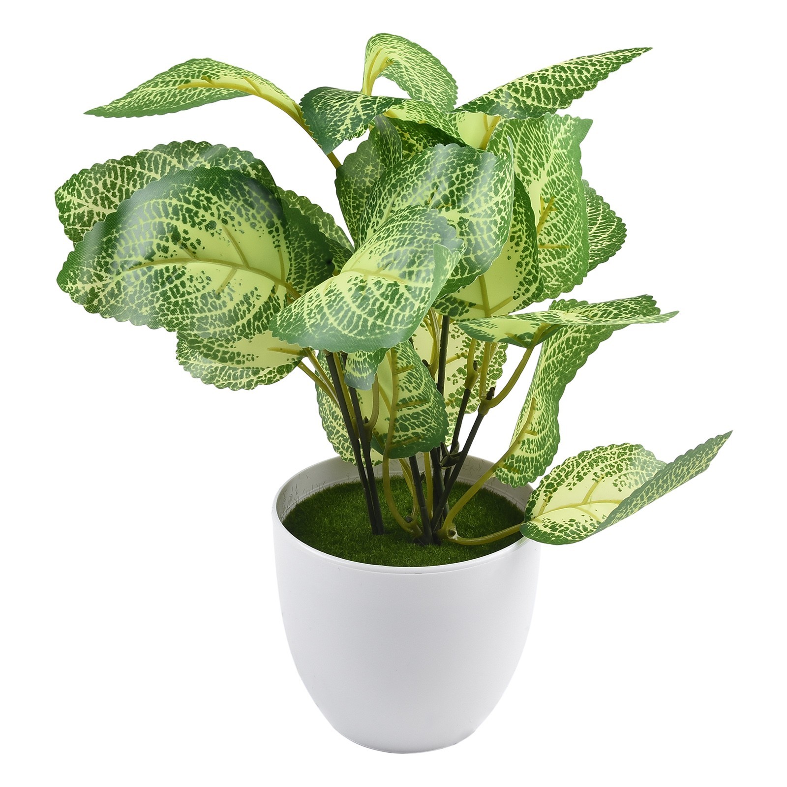 Artificial Flower Foliage Plant With Pot Bonsai Potted Office Home Garden Decor