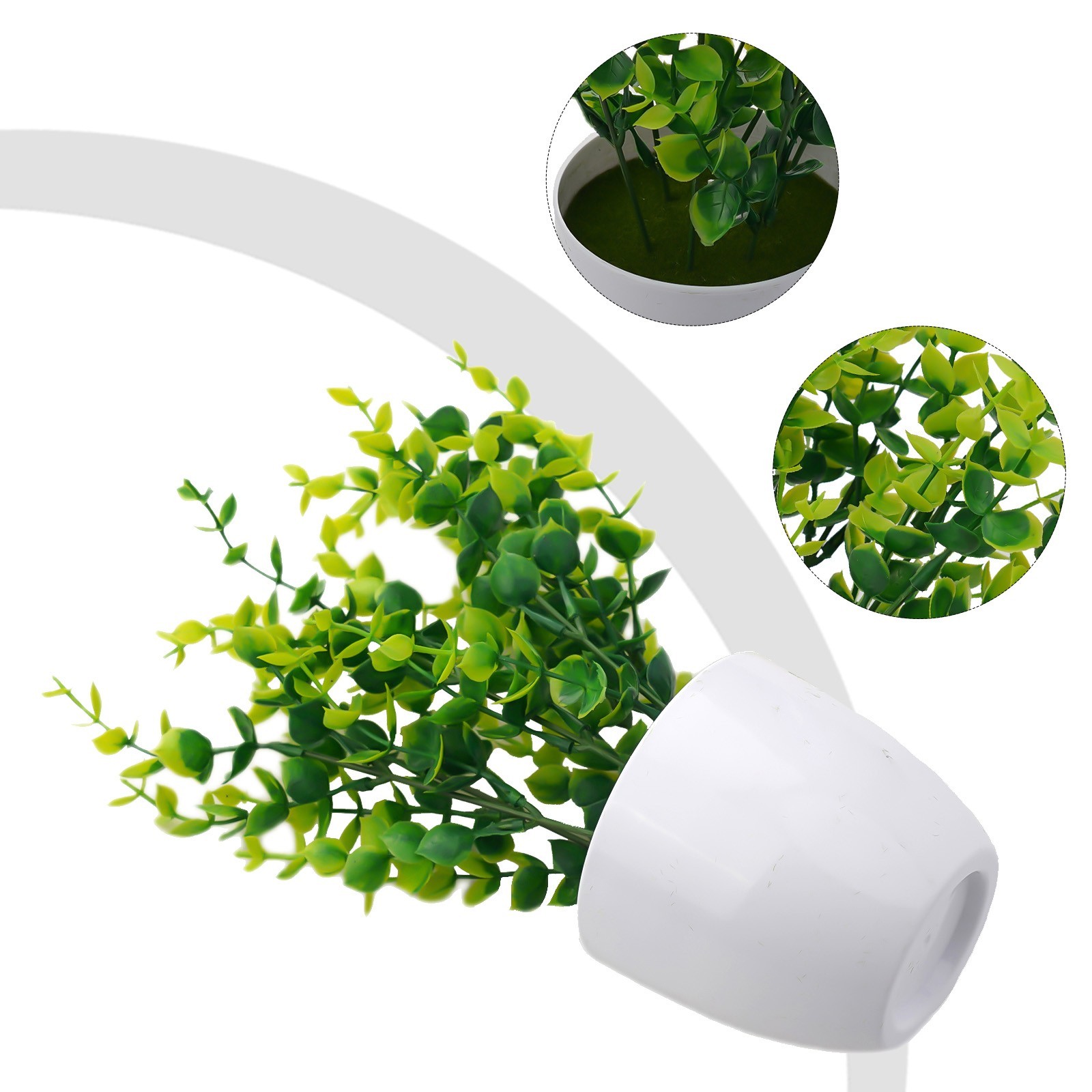 Artificial Foliage Plant Vivid Color Bring Freshness to Your Home or Shop