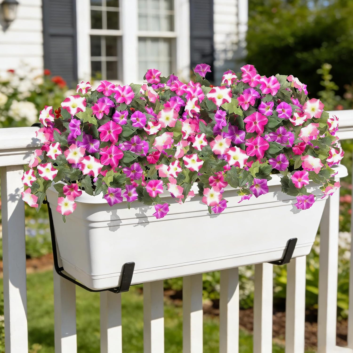 UV Resistant Artificial Flowers – Waterproof Silk Plants for Outdoor Decor