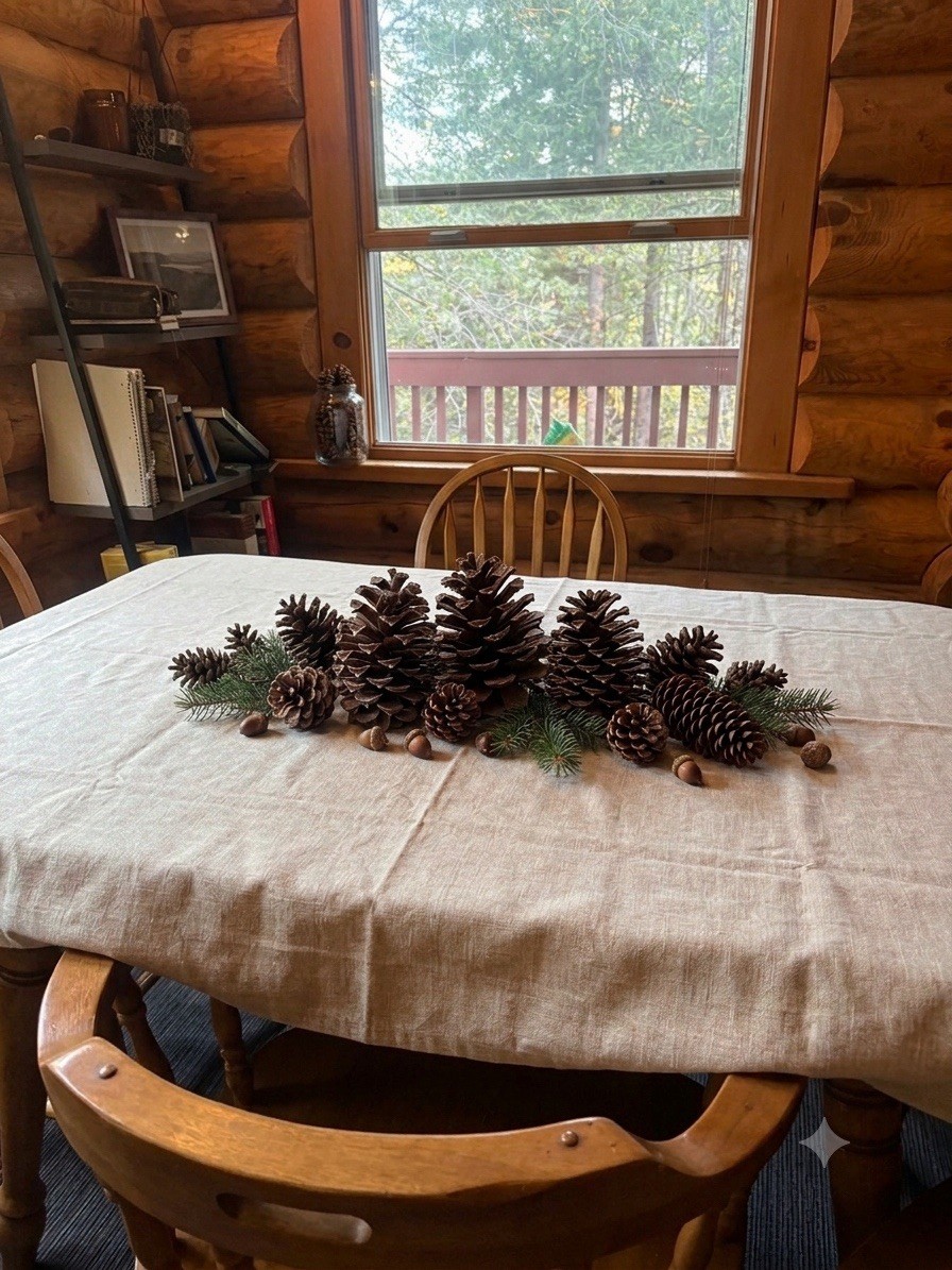Organic Pinecones Handpicked California -Grown for Crafts and Decor