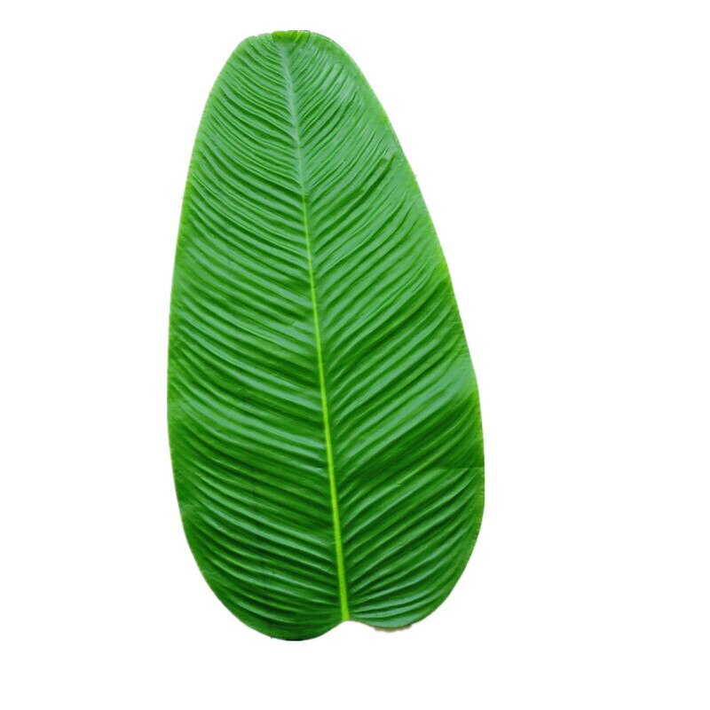 22.5 ” Large 12PCS Party PVC Banana Leaf Artificial Plant Wedding Home Decor