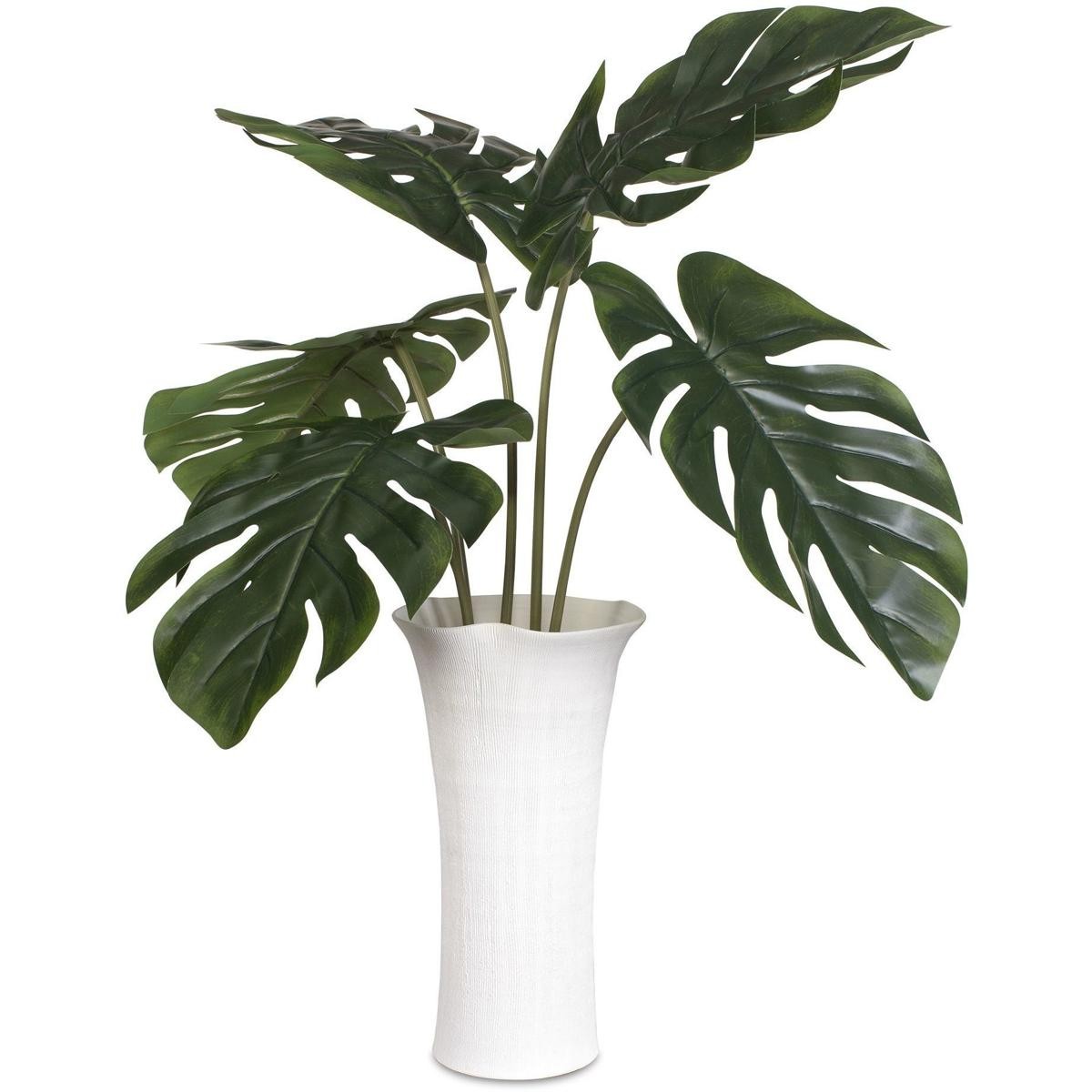 Uttermost 60258 Muse White and Green Vase Centerpiece
