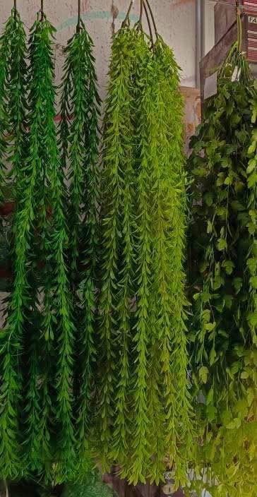 Artificial Hanging Plants Fake Vine Ivy Garland Greenery for Home WallRoom Decor