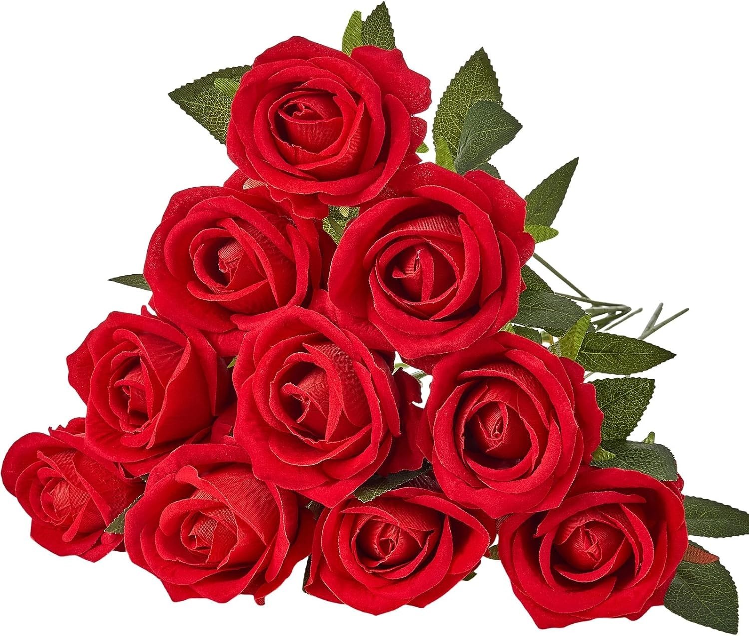 500 Pcs Red Foam Roses – Realistic Fake Flowers for Weddings & Decor3