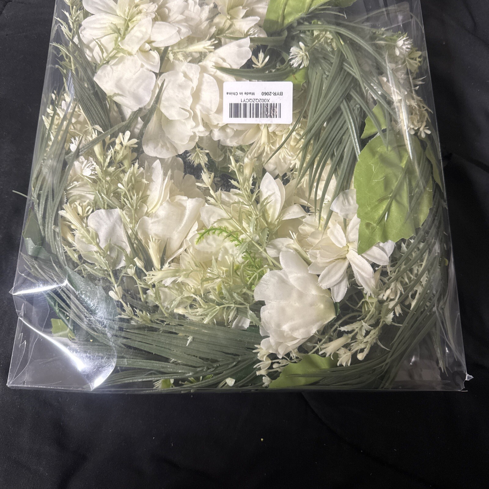 Spring Floral Wreath 22 Inch Farmhouse Cottagecore Wedding Door Decor