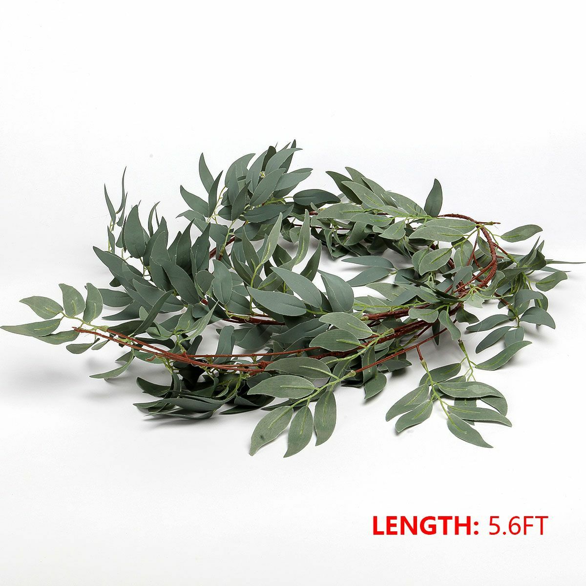 200cm Artificial Eucalyptus Leaves Garland Vine Wedding Greenery Home Wall Decor