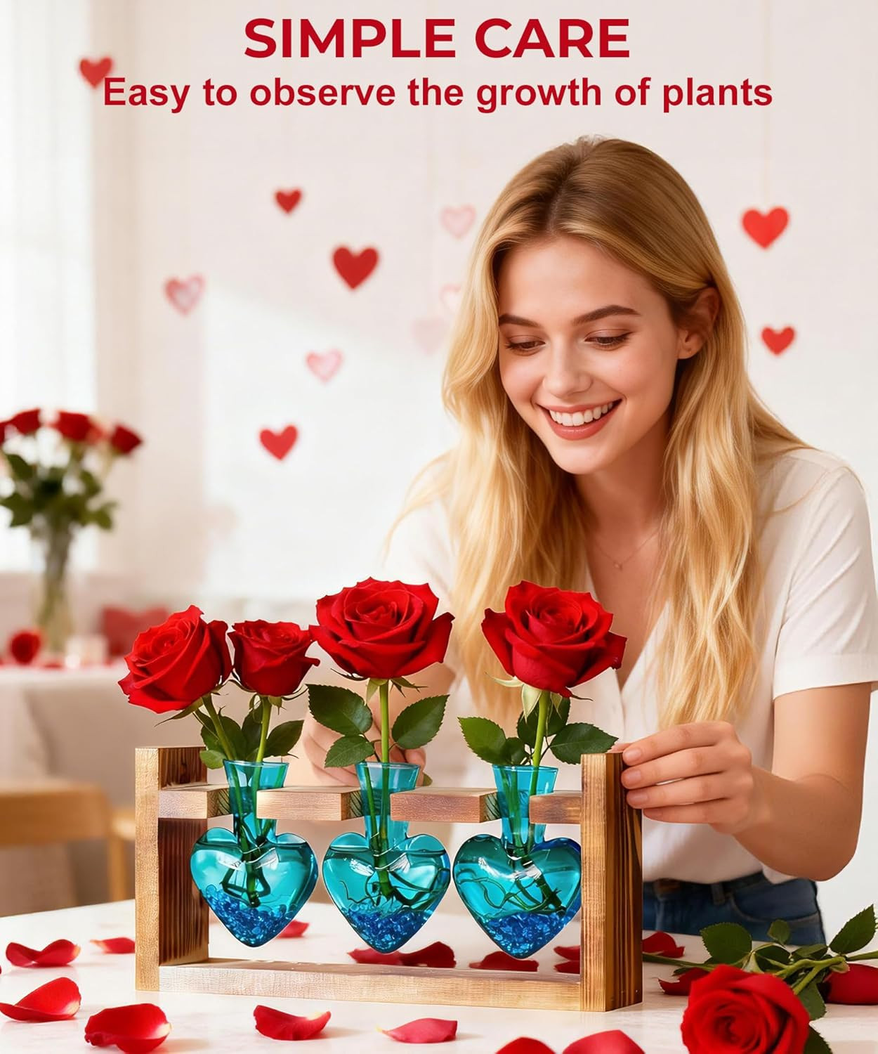 Plant Terrarium Propagation Stations: Valentines Day Gifts for Her Plant Lovers