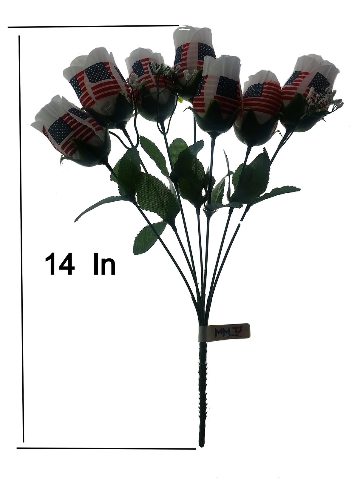 Patriotic Flowers, US Flag, Memorial Day, 4th of July Decor America Veterans …