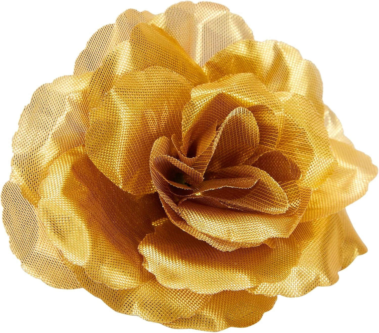 50 Pack Gold Roses Artificial Flowers Bulk