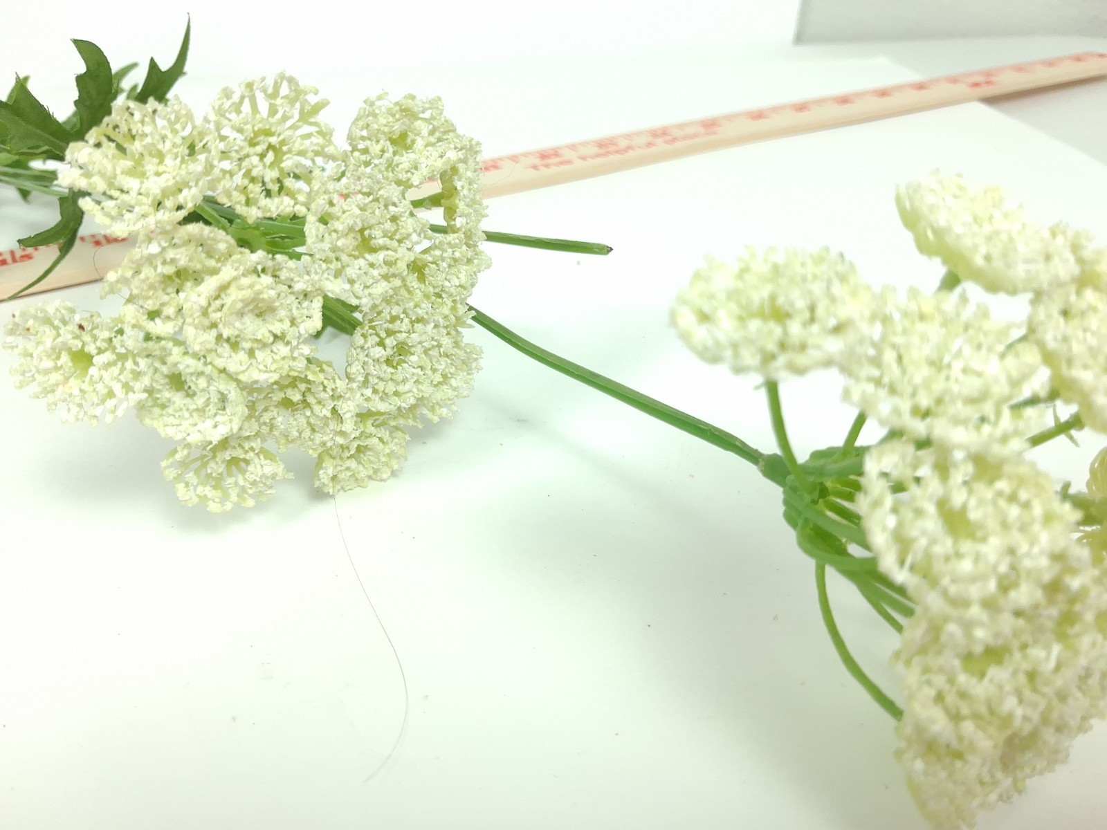 Artificial Mustard Yellow Floral Stem Lot 9 Stems Faux Flowers 12-32″
