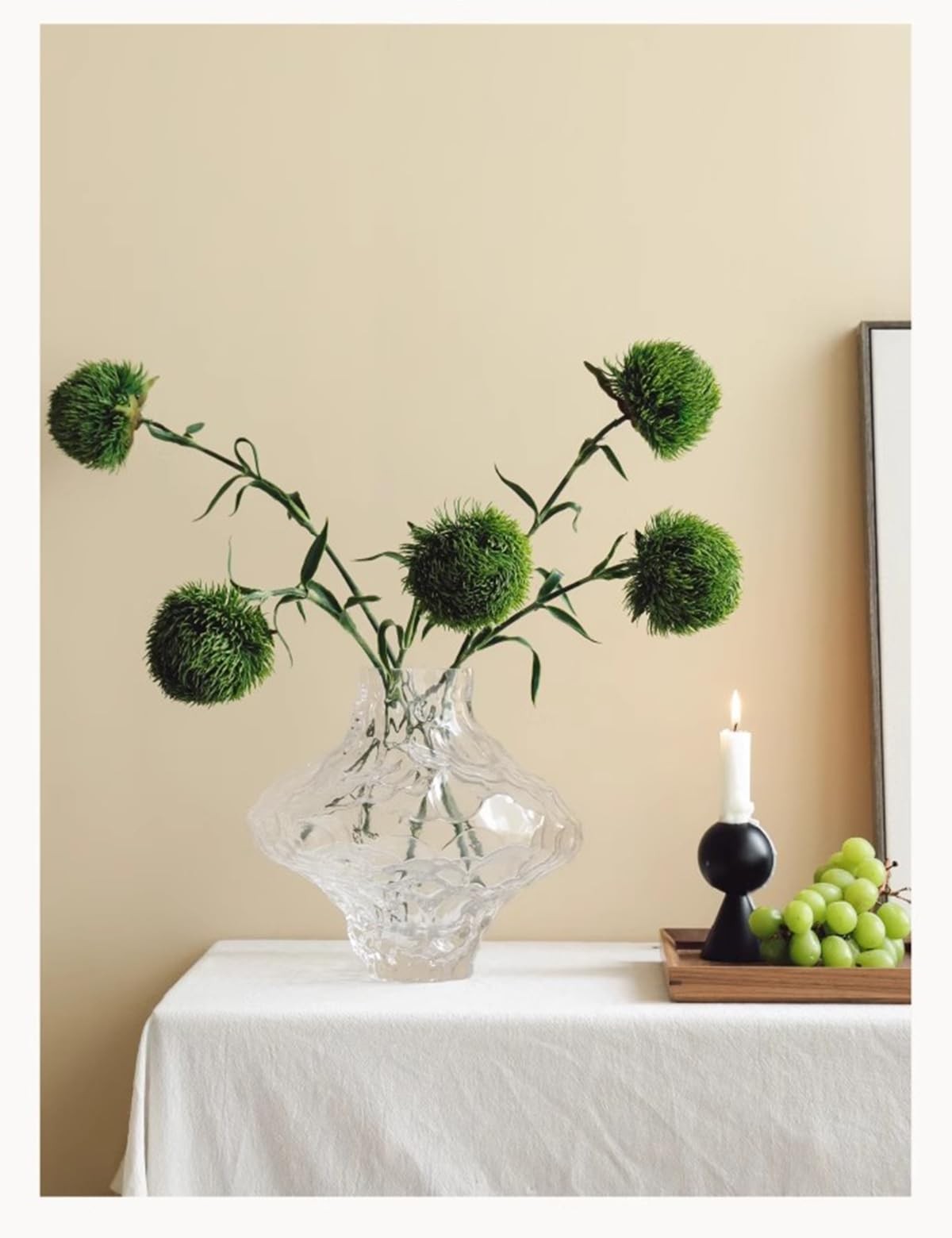 cosybeau 12Pcs Faux Greenery Artificial Dianthus Trick Fake Plant