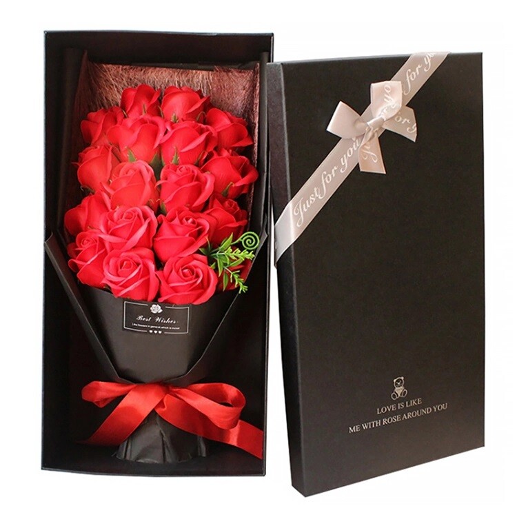 Eternal Rose Flower Necklace Valentine’s Day Wife Grilfriend Wedding Gifts Decor