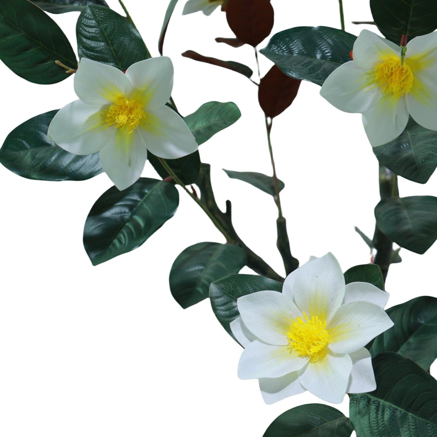 5 FT Artificial Tree Artificial Magnolia Tree Faux Plant for Indoor & Outdoor