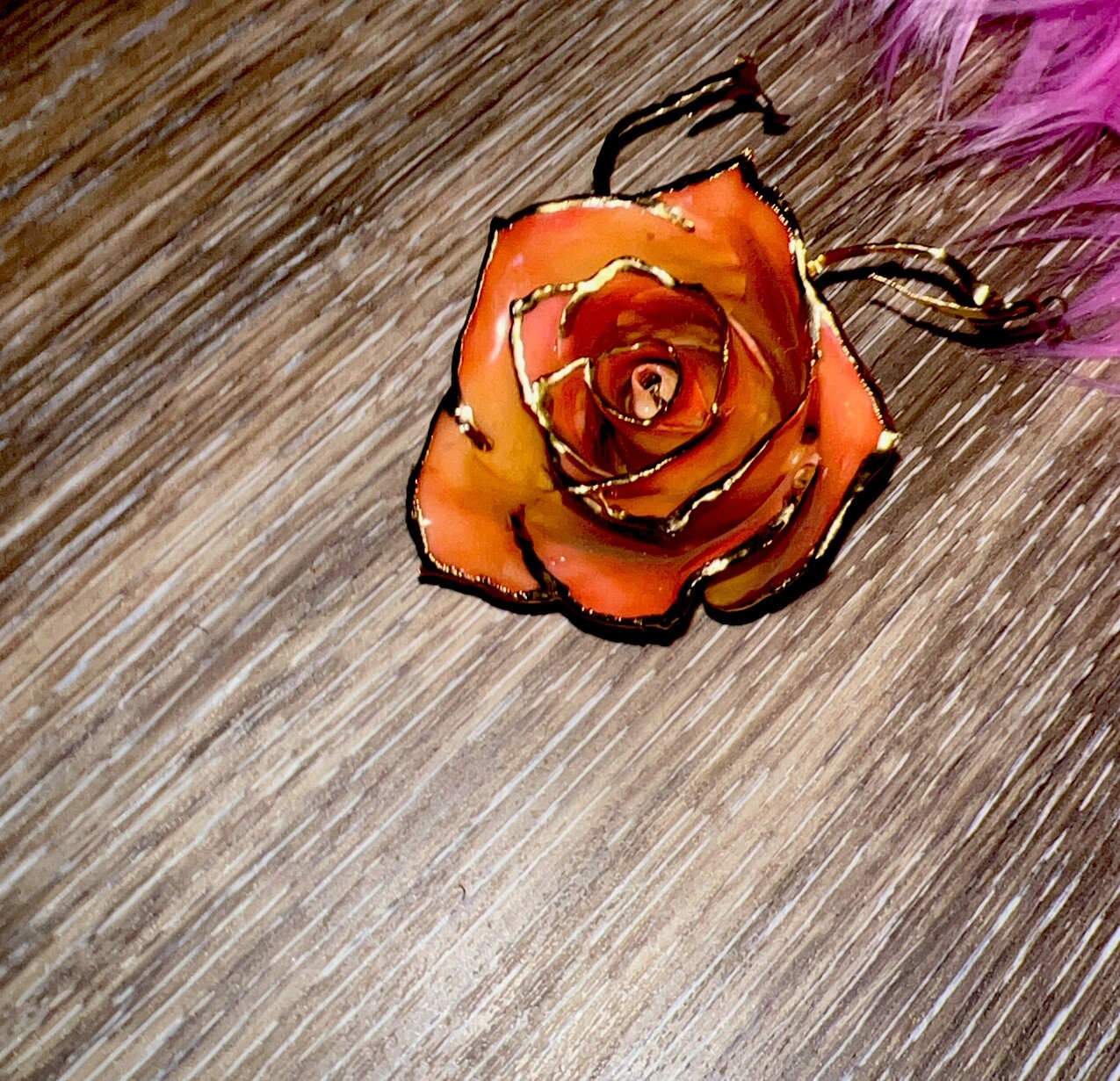 Gold Plated Forever Rose