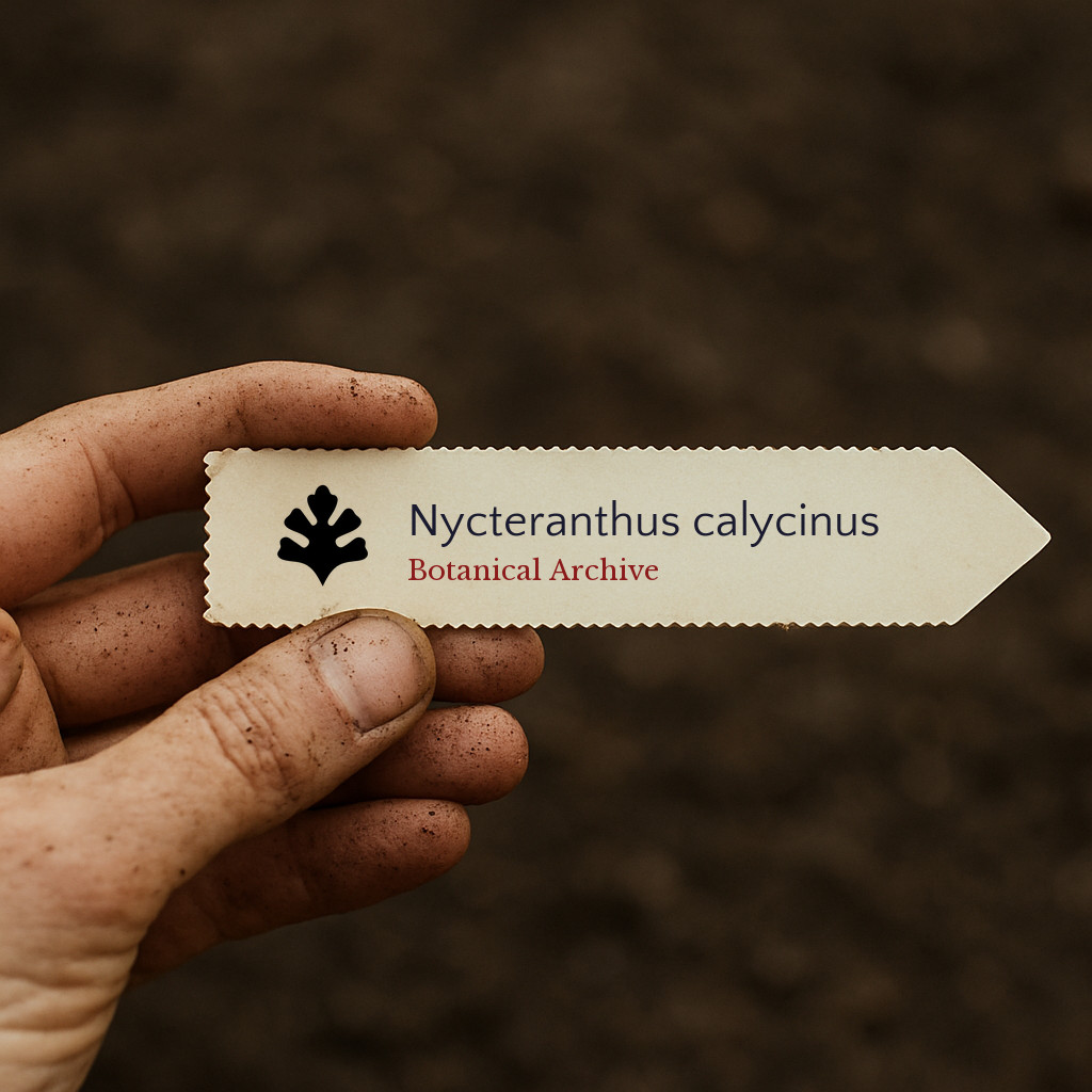 Nycteranthus calycinus SEEDS – Night-blooming jasmine | Nycteranthus
