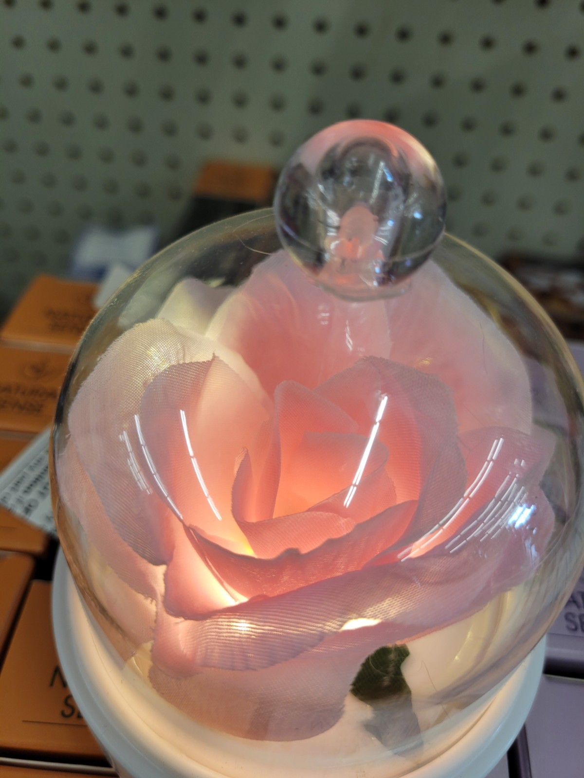 Lot of 2 – Led Floral RoseTable Decoration ( Color : Pink)