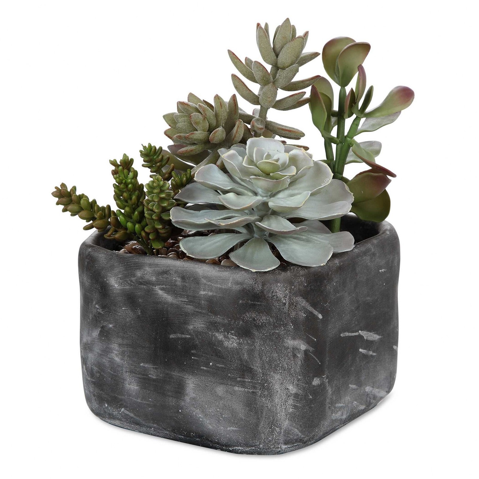 Alverio – 10 inch Desert Garden Succulents Accessories Uttermost 60173