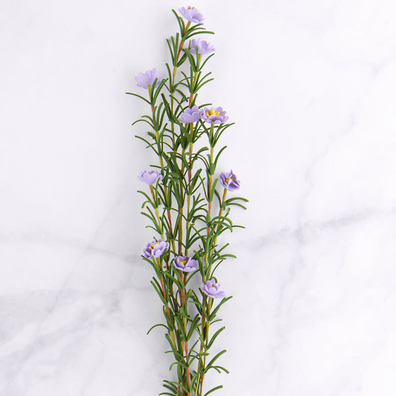 Group of 10 Artificial Grass and Lavender Wildflower 26-1/2″ Floral Sprays