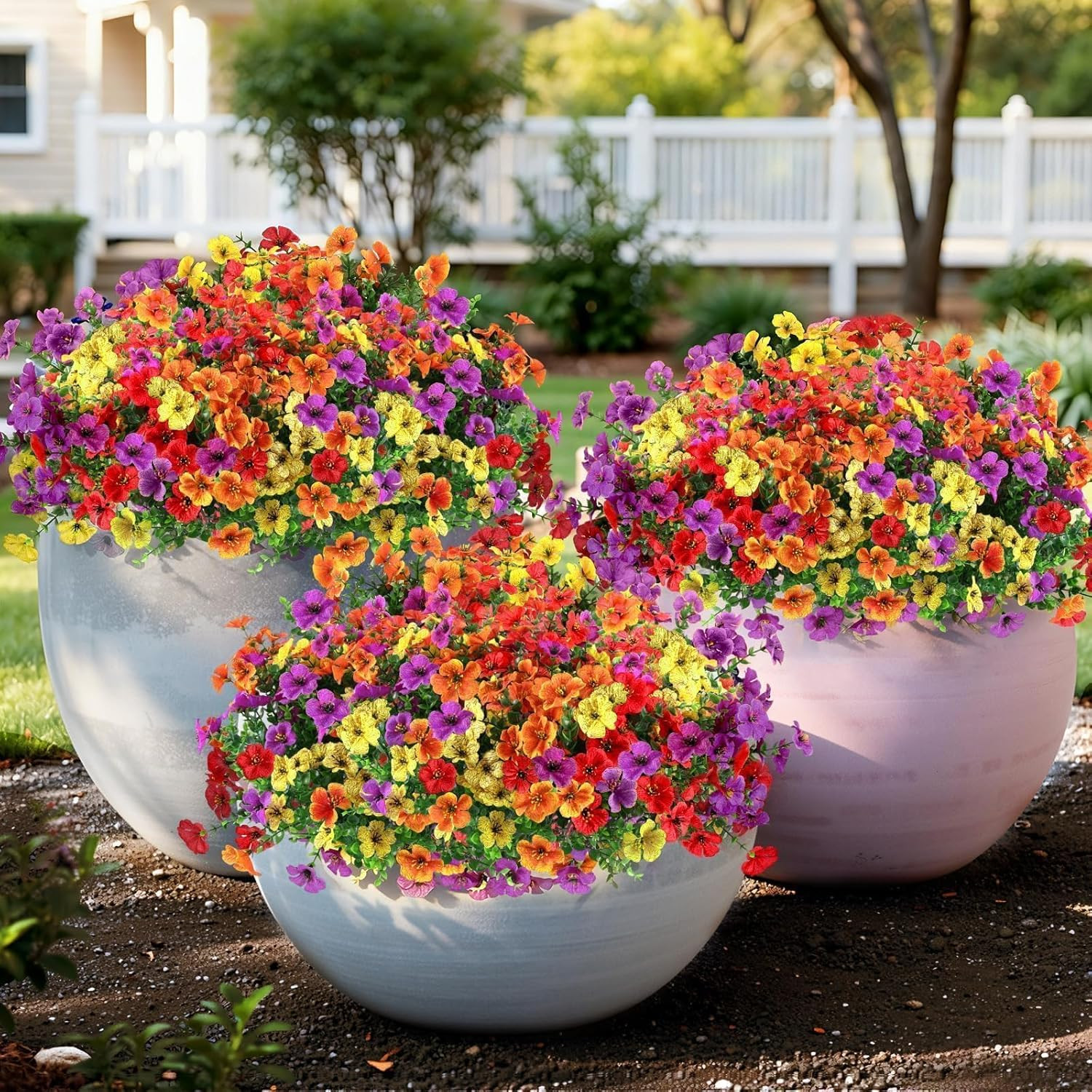 Realistic UV Resistant Waterproof Faux Plants