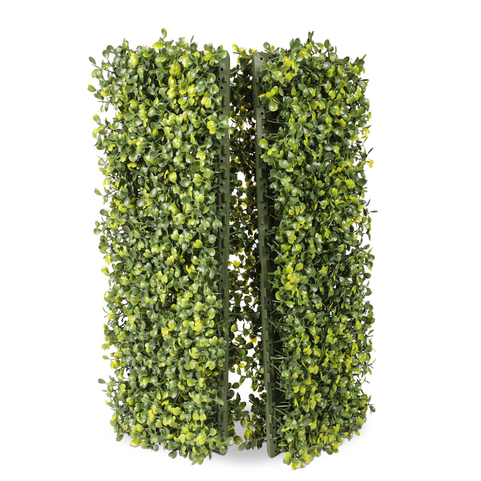 18″x6″ Artificial Ivy Mats Wall Hedge With Hard Panel for Indoor Outdoor Decor
