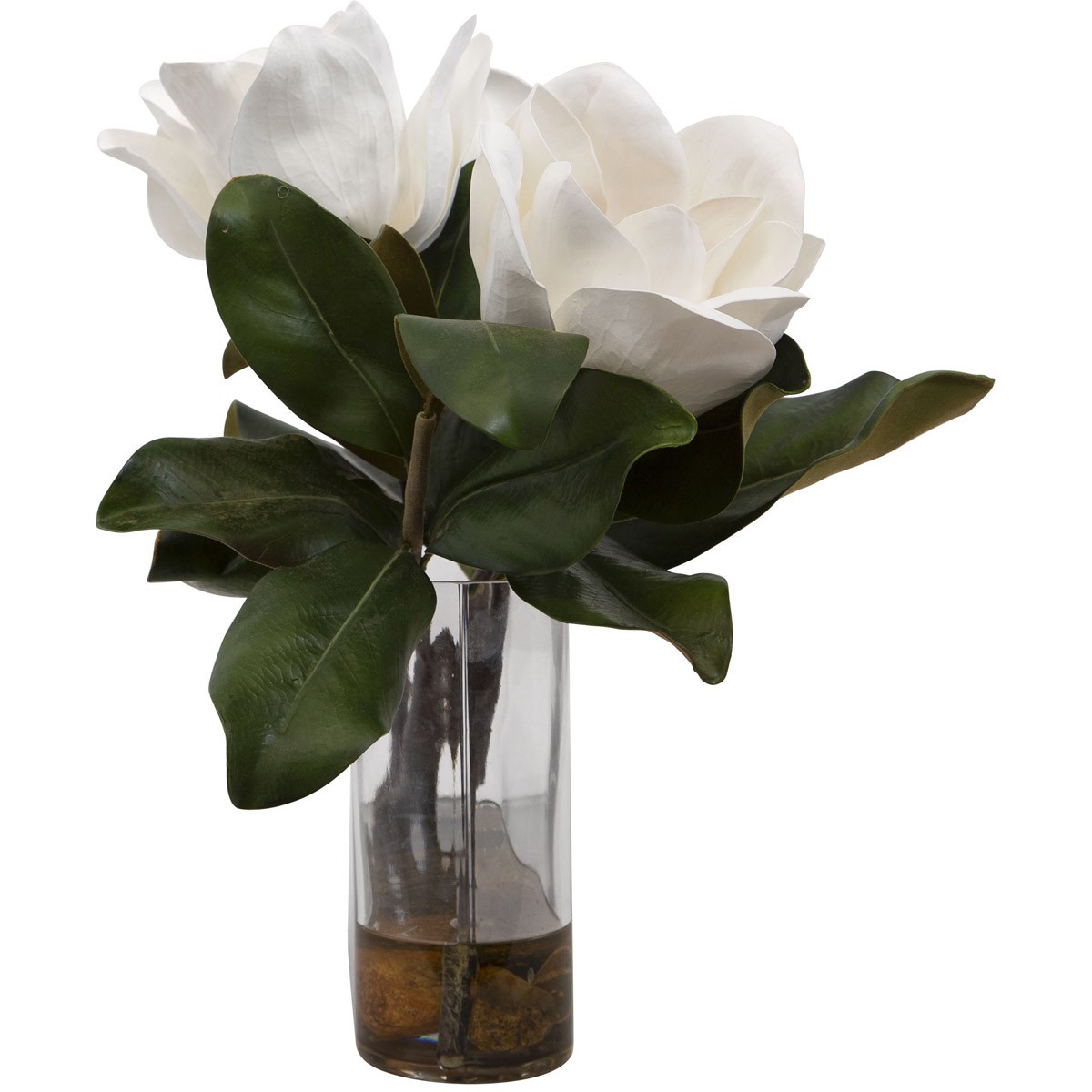 Uttermost 60186 Middleton White Magnolia Blooms Flower Centerpiece
