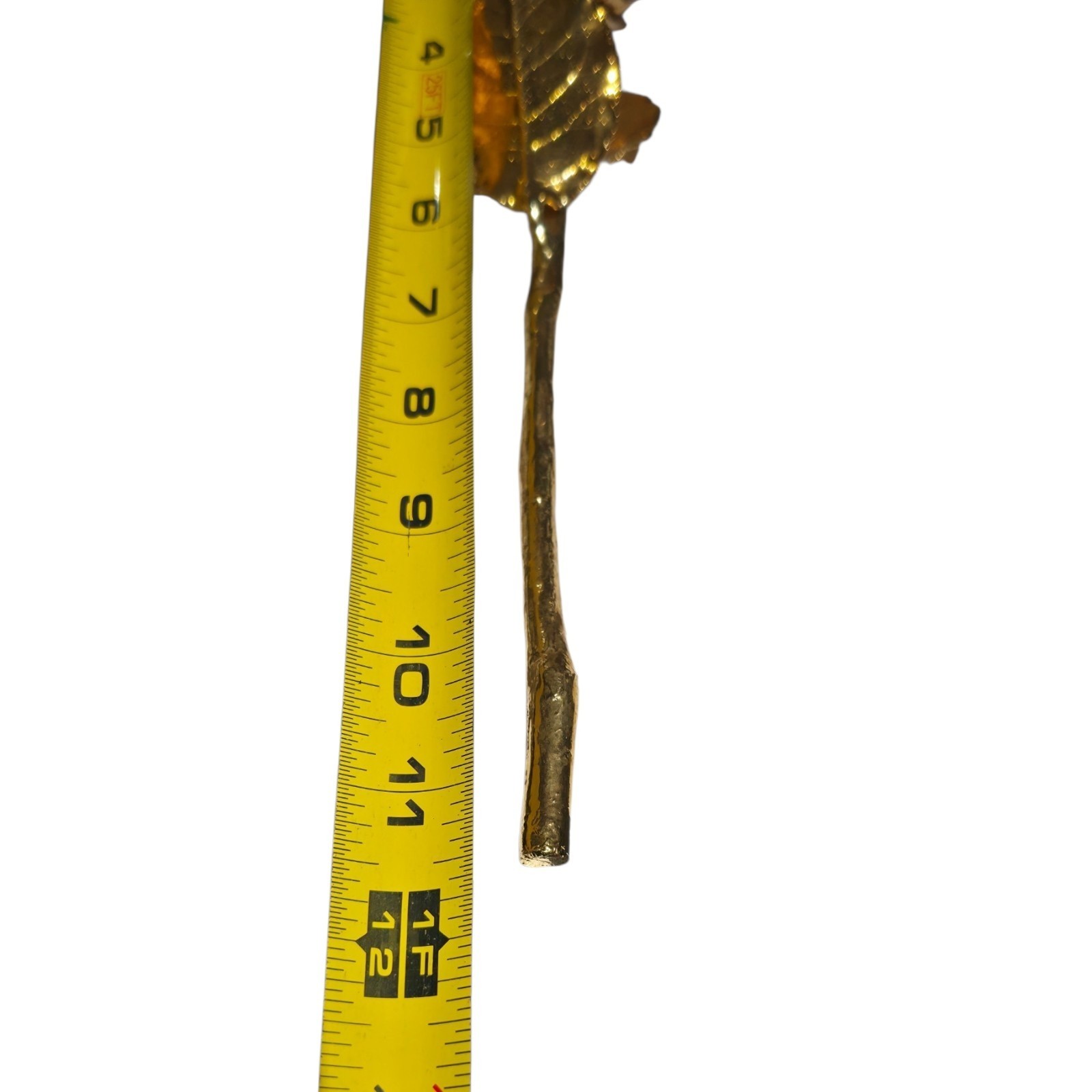 24k Gold Dipped Real Rose Flower Stem Preserved Plated 24kt Luxury Romantic Gift